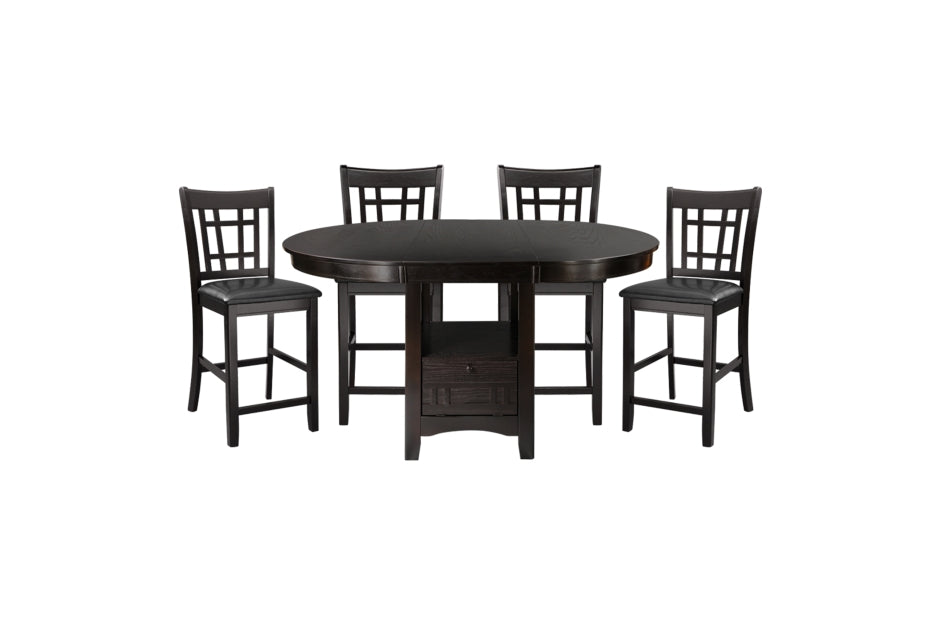Homelegance 2423 Junipero 5pc Counter Height Dinette