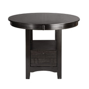 Homelegance 2423-36 Junipero Round / Oval Counter Height Table w/ Storage