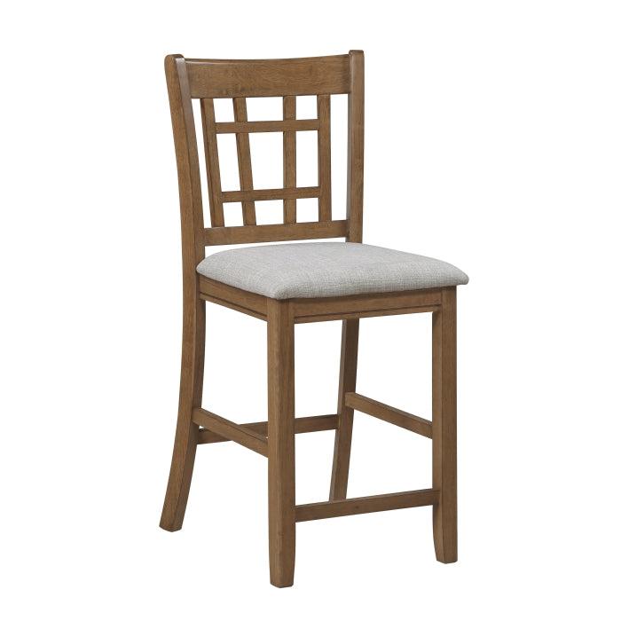 Homelegance 2423BR Junipero Brown 5pc Counter Height Dinette