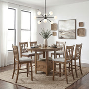 Homelegance 2423BR Junipero Brown 5pc Counter Height Dinette