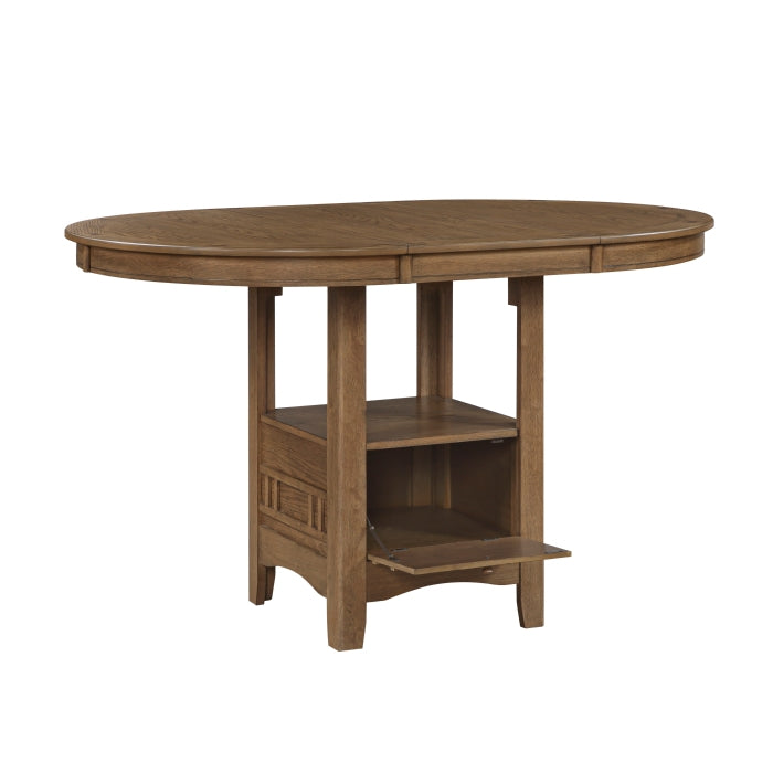 Homelegance 2423BR Junipero Brown 5pc Counter Height Dinette
