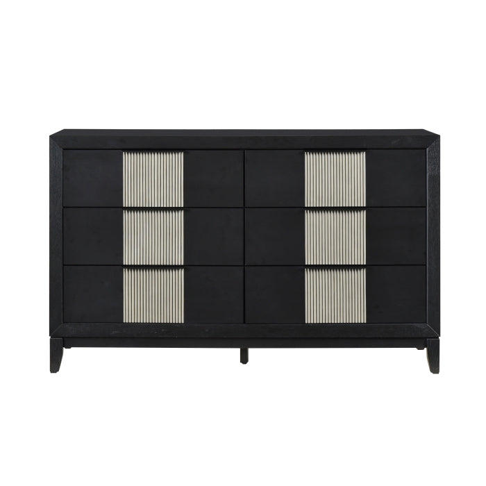 Homelegance 2425-5 Garrison 6 Drawer Dresser