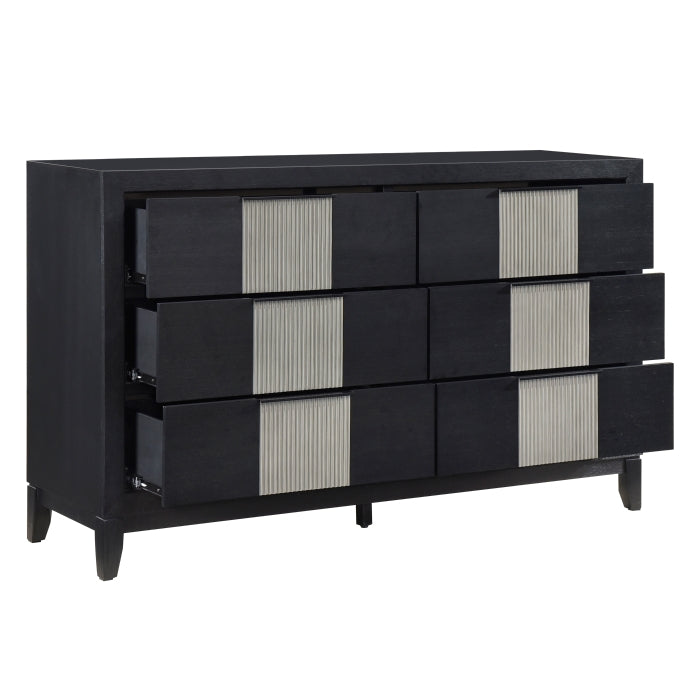 Homelegance 2425-5 Garrison 6 Drawer Dresser
