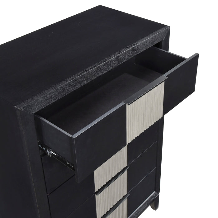Homelegance 2425-9 Garrison 5 Drawer Chest