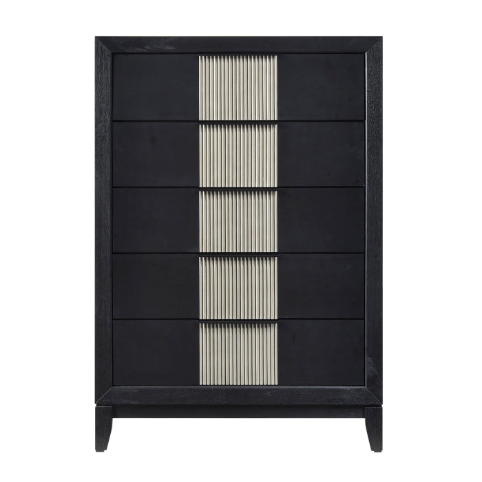 Homelegance 2425-9 Garrison 5 Drawer Chest