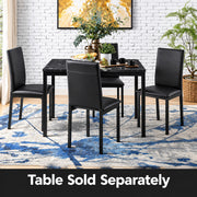 Homelegance 2601BK-S1 Tempe Black Side Chair