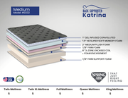 Sound Sleep 3332 Katrina Medium Spring Air Full Mattress