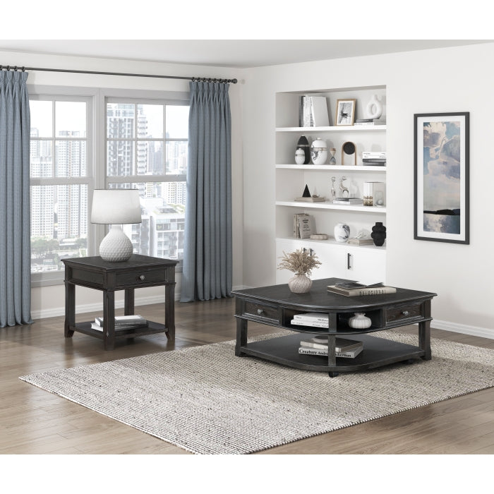Homelegance 3503BK-04 Muriel End Table