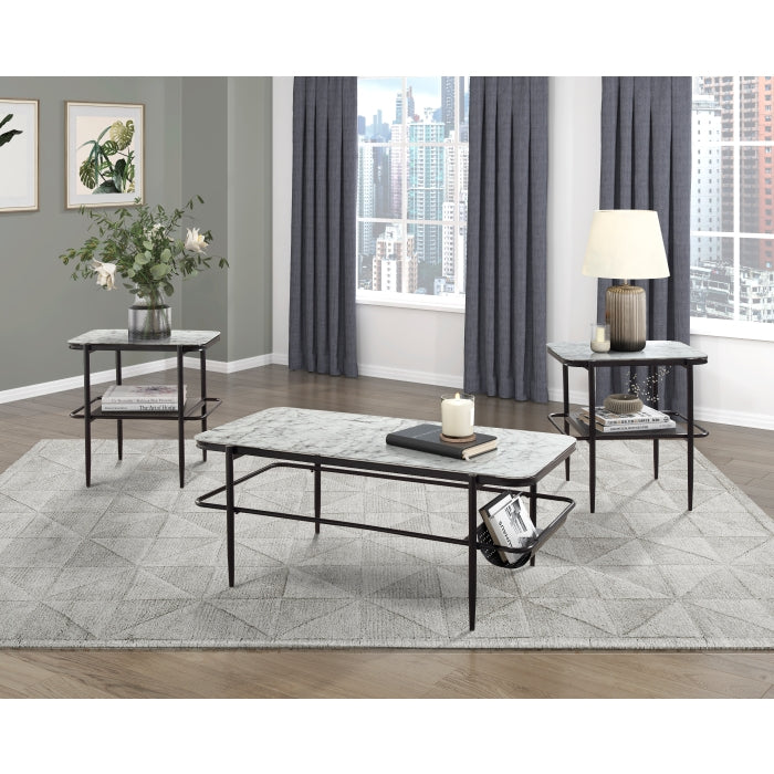 Homelegance 3699-31 Martine 3 Piece Occasional Set