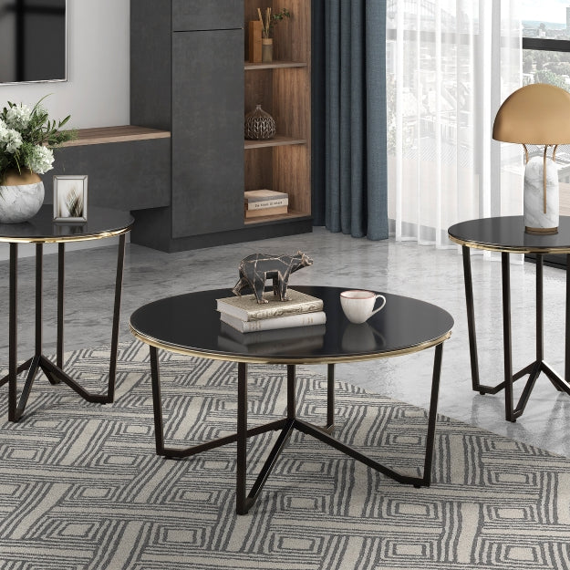 Homelegance 3702-31 Amara 3 Piece Occasional Set