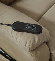 Ashley 4070912 Next-Gen Durapella Sand Performance Fabric Power Lift Recliner