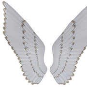 Classy Art SH1132B Metal Wall Decor Angel Wings 16 x 40