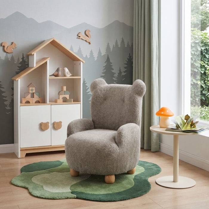 Homelegance 4212BRW-1BG Kindred Bear Kid's Chair