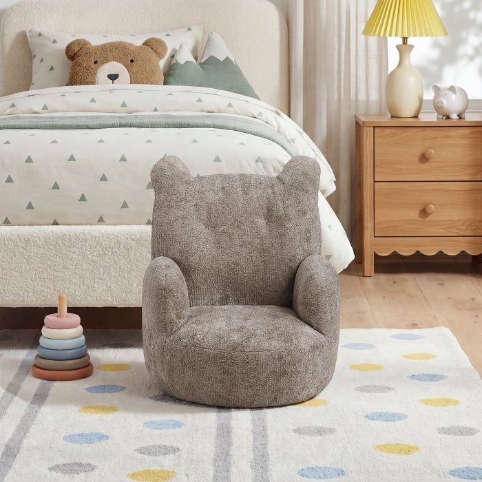 Homelegance 4212BRW-1MN Kindred Mini Bear Kid's Chair