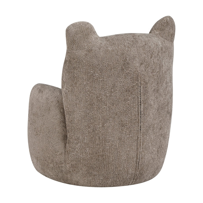 Homelegance 4212BRW-1MN Kindred Mini Bear Kid's Chair