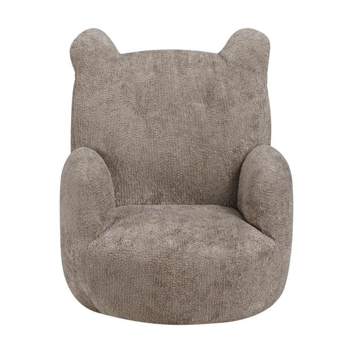 Homelegance 4212BRW-1MN Kindred Mini Bear Kid's Chair