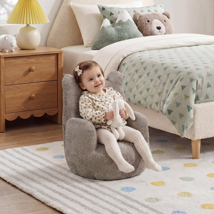 Homelegance 4212BRW-1MN Kindred Mini Bear Kid's Chair