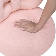 Homelegance 4213PK-1MN Mallow Mini Pink Bow Kid's Swivel Chair