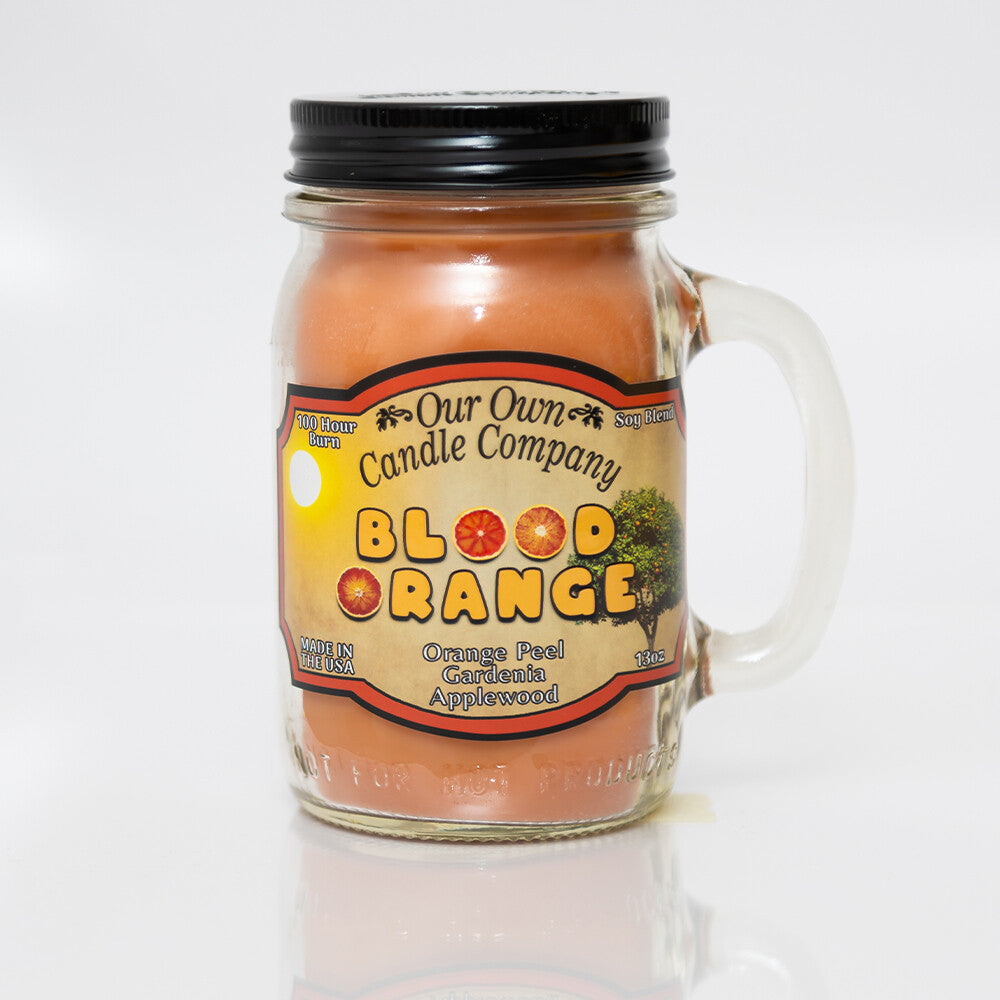 Our Own Candle Company Blood Orange Mason Jar Candle