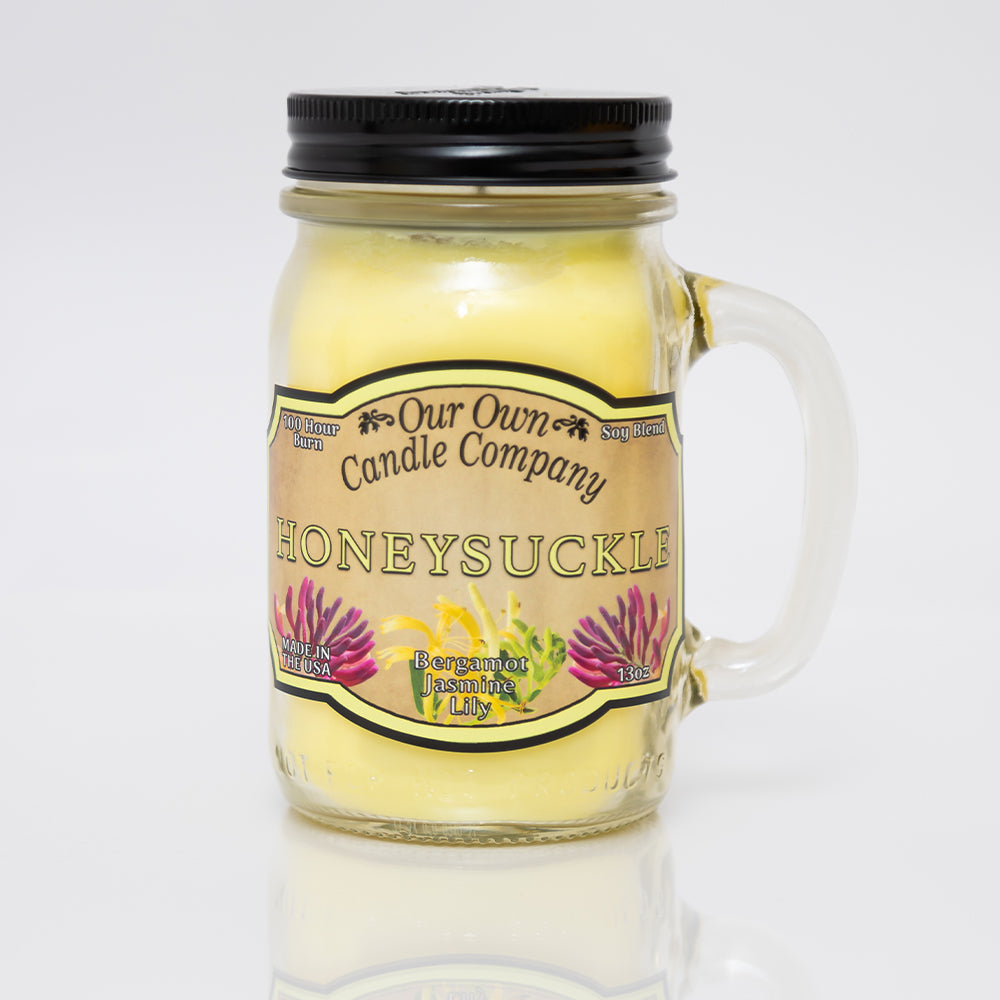 Our Own Candle Company Honeysuckle Mason Jar Candle