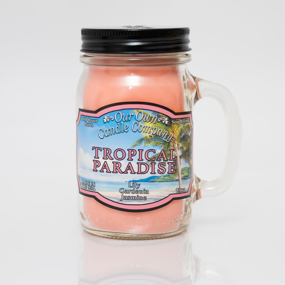 Our Own Candle Company Tropical Paradise Mason Jar Candle