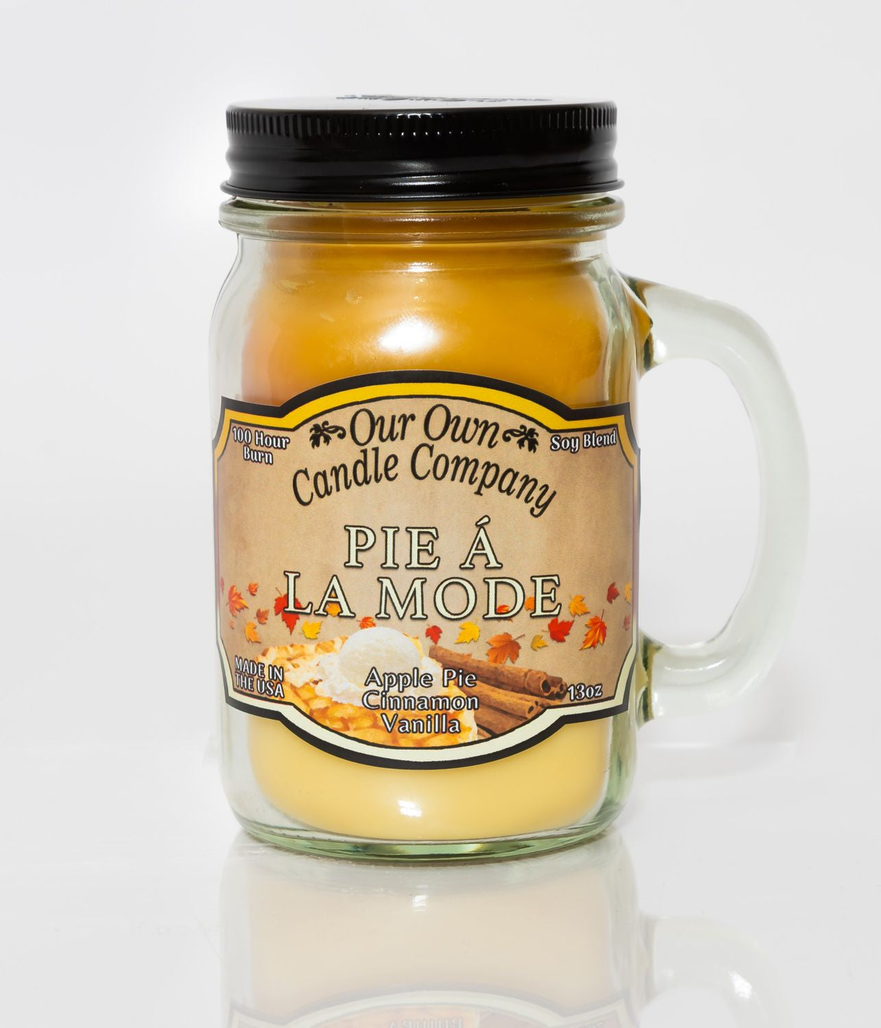 Our Own Candle Company Pie A La Mode Mason Jar Candle