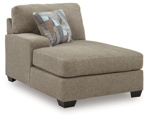 Ashley 48404S1 Newellen Hemp 3 Piece Sectional with LHF Chaise
