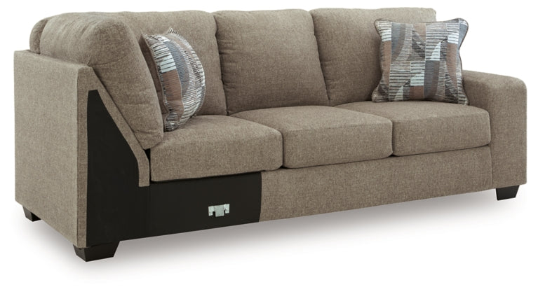Ashley 48404S1 Newellen Hemp 3 Piece Sectional with LHF Chaise
