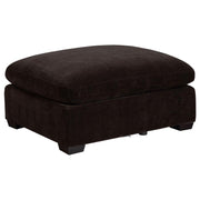 Coaster 551466 Lakeview Dark Chocolate Upholstered Ottoman