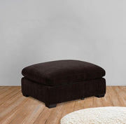 Coaster 551466 Lakeview Dark Chocolate Upholstered Ottoman