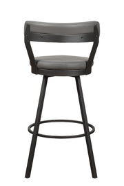 Homelegance 5566-29GY3A Appert Grey Swivel Bar Height Stool