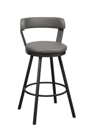 Homelegance 5566-29GY3A Appert Grey Swivel Bar Height Stool