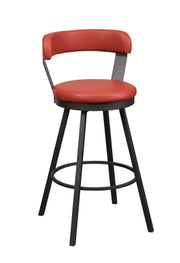 Homelegance 5566-29RD Appert Red Swivel Bar Height Stool