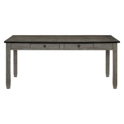 Homelegance 5627GY-72 Granby Storage Dining Table