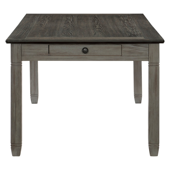 Homelegance 5627GY-72 Granby Storage Dining Table