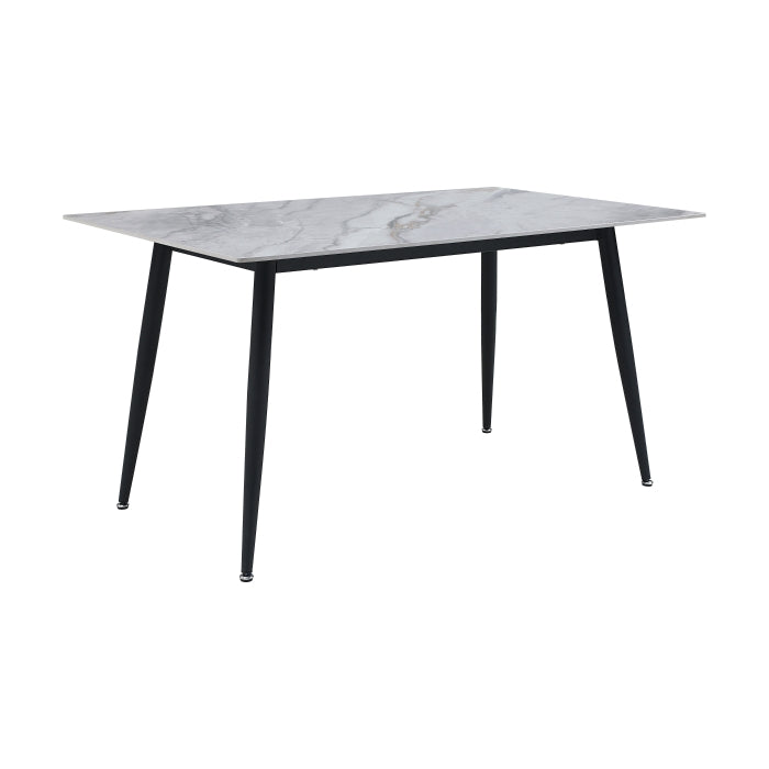 Homelegance 5909-59*5GY Salerno Gray Sintered Stone 5pc Dining Set