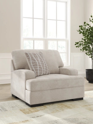 Ashley 5990223 High Profile Taupe Chair 1/2