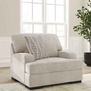 Ashley 5990223 High Profile Taupe Chair 1/2
