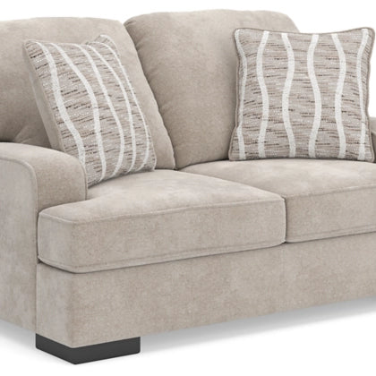 Ashley 5990235 High Profile Taupe Loveseat