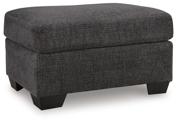 Ashley 6310114 Loreo Ebony Ottoman