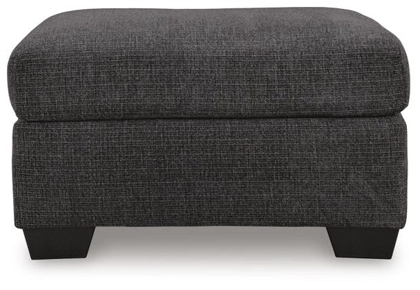 Ashley 6310114 Loreo Ebony Ottoman