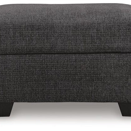 Ashley 6310114 Loreo Ebony Ottoman
