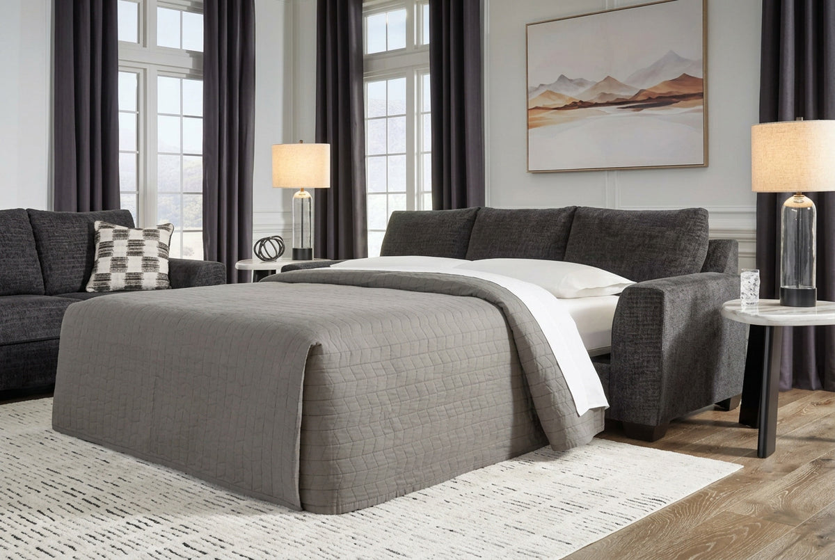 Ashley 6310139 Loreo Ebony Queen Sofa Sleeper