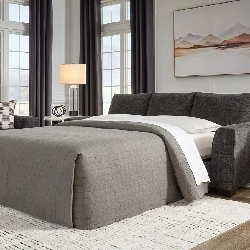 Ashley 6310139 Loreo Ebony Queen Sofa Sleeper