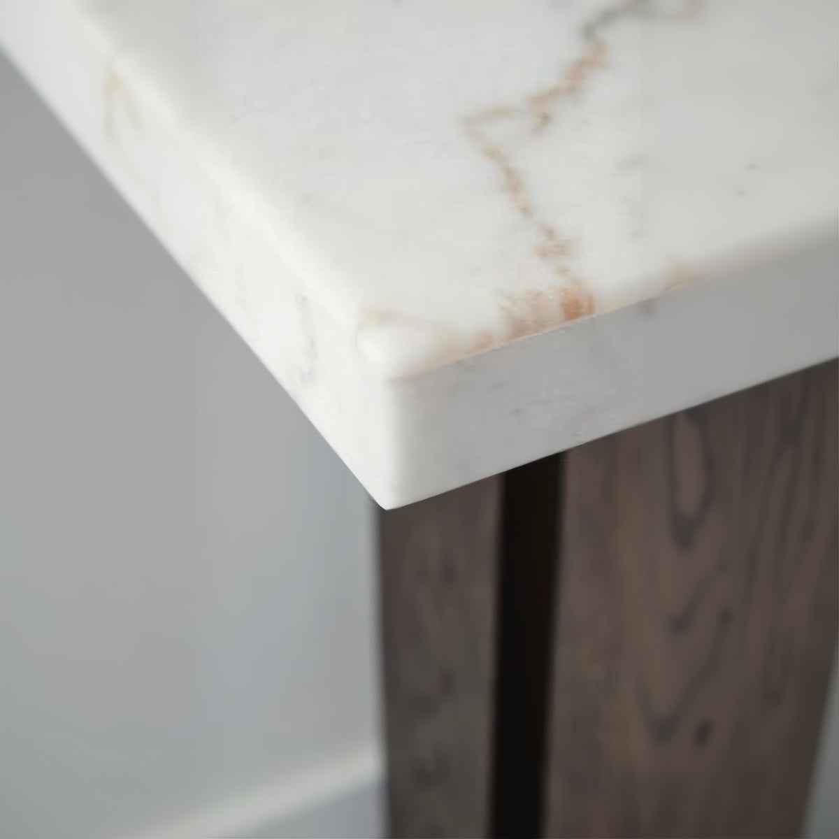 Ashley T779-4 Burkhaus Marble Sofa Table