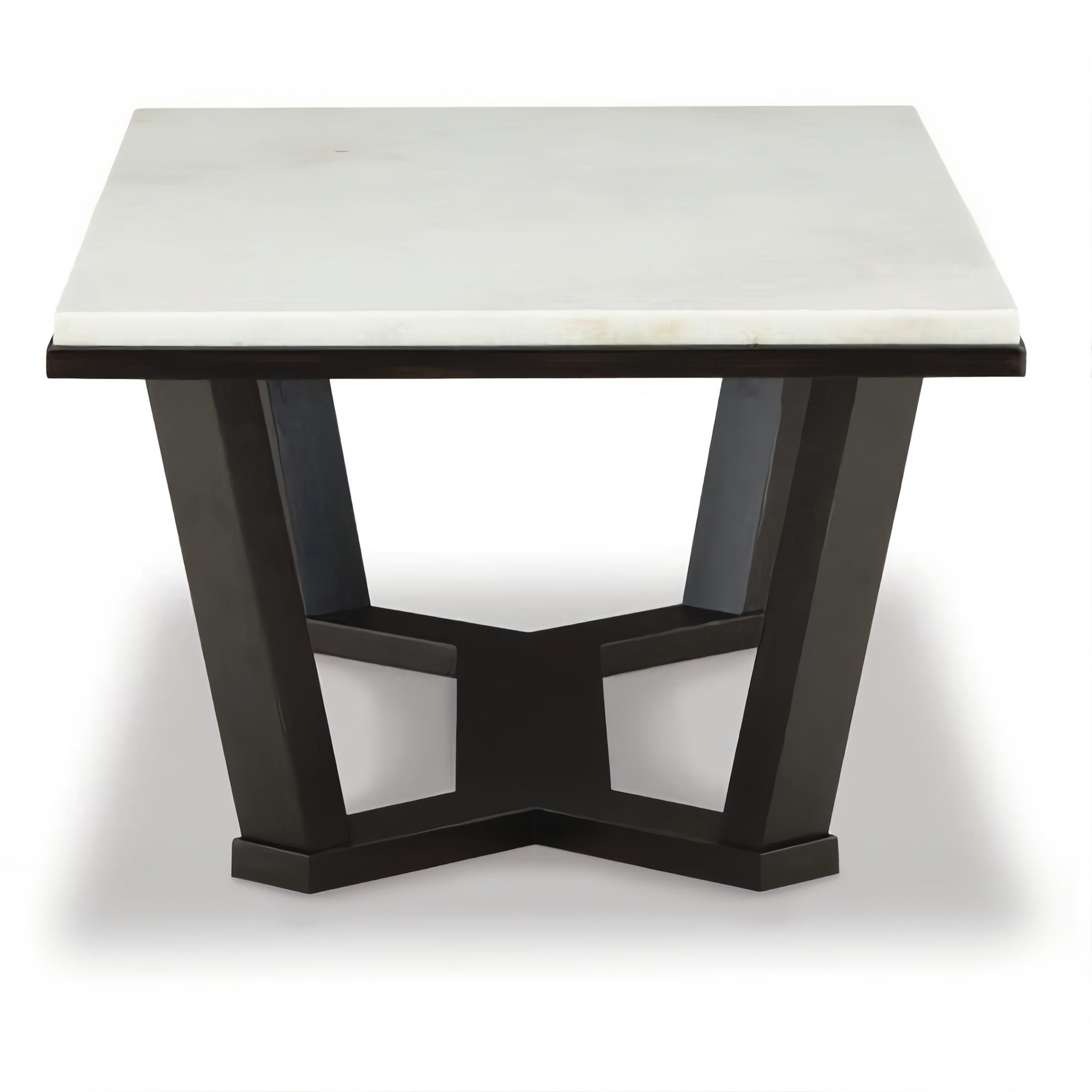 Ashley T770-1 Fostead Marble Rectangular Coffee Table