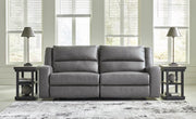 Ashley 6910681 Brixworth Zero Wall 2 Seat Reclining Sofa w/ Pop Out Storage & Cup Holder