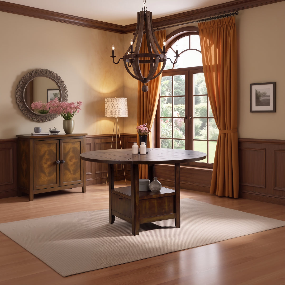 Urban Styles 2470/71/72 New Jersey 5 Piece Counter Height Set
