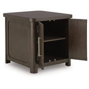 Ashley T678-3 Breckington End Table w/ Storage