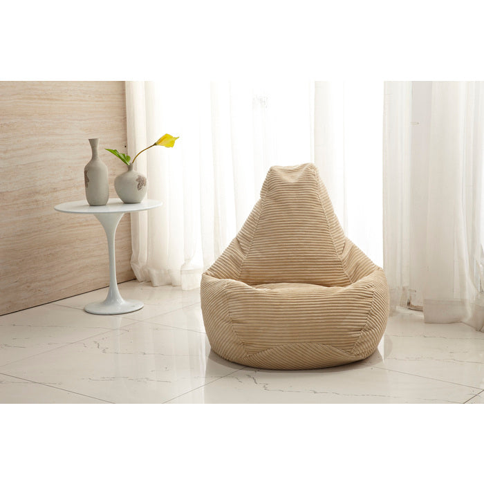 Milton 7001-ADU-BG Beige Retro Style Bean Bag